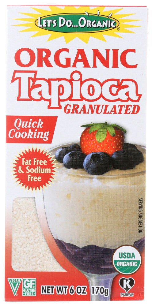 Edward & Sons Let's Do Organic Tapioca Granulated (6x6 OZ)