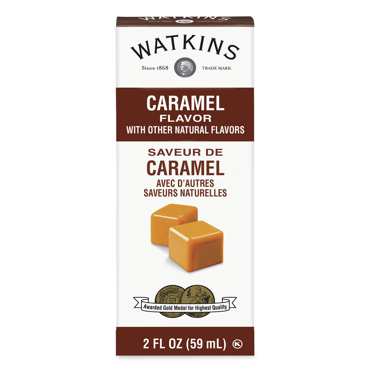 Wtkins caramel flavor ( 6 x 2 oz )