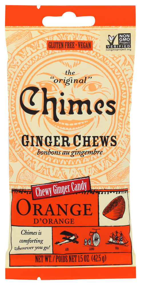 Chimes ginger chw orange ( 12 x 1.5 oz   )