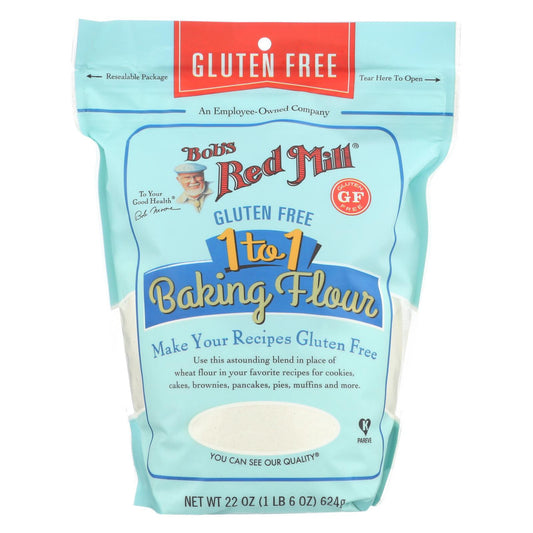 Bobs baking flour 1 to 1 ( 4 x 22 oz   )