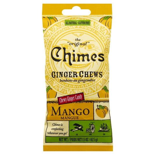 Chimes ginger chew mango ( 12 x 1.5 oz   )