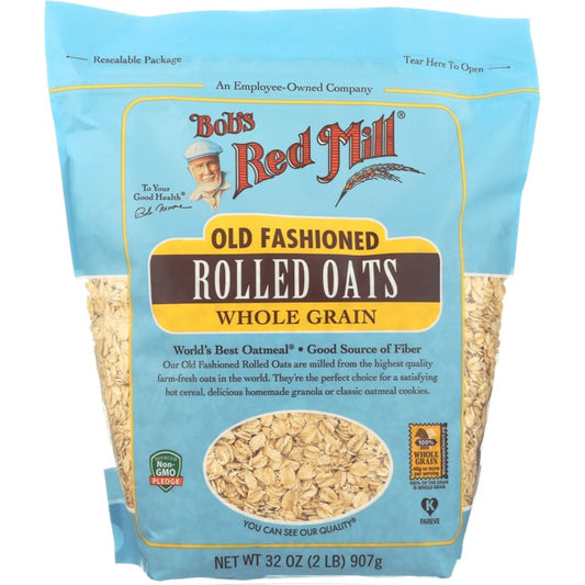 Bobs ofash rg rolled oat ( 4 x 32 oz   )