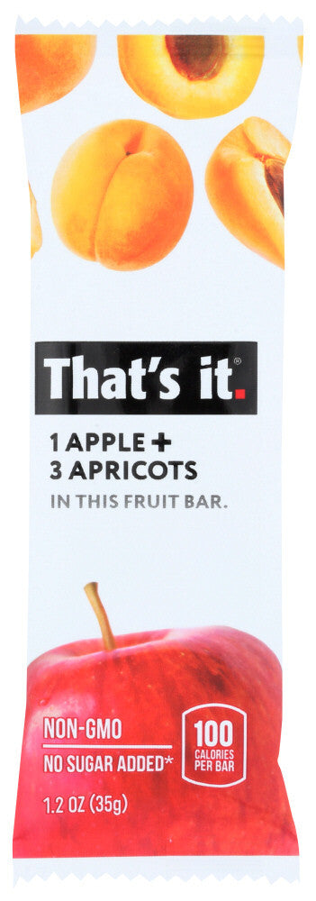 That's It Apple Apricot Fruit Bar (12x1.2 Oz)
