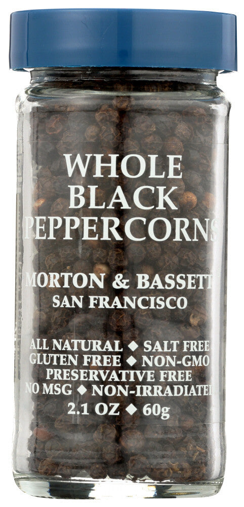Morton & Bassett Whole Black Pepper (3x2.1Oz)