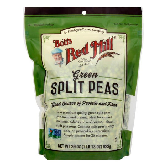 Bobs green split peas ( 4 x 29 oz   )