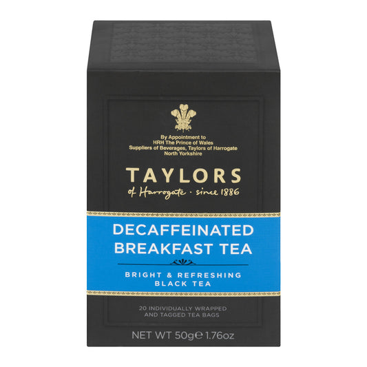 Taylors Of Harrogate Decaf Breakfast Tea (6x20BAG )