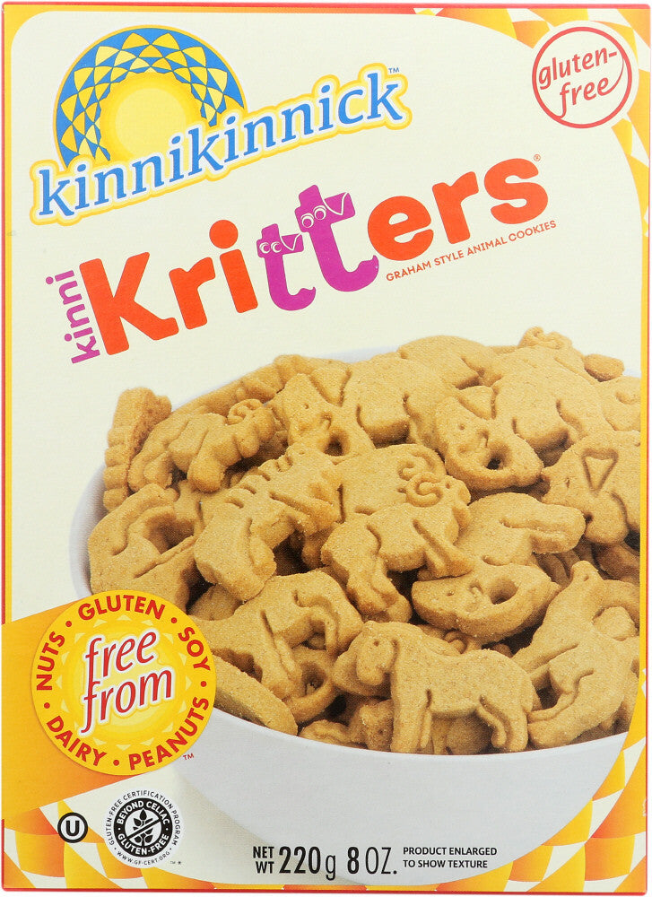 Kinnikinnick Foods Kritters Grm Ckies (6x8OZ )