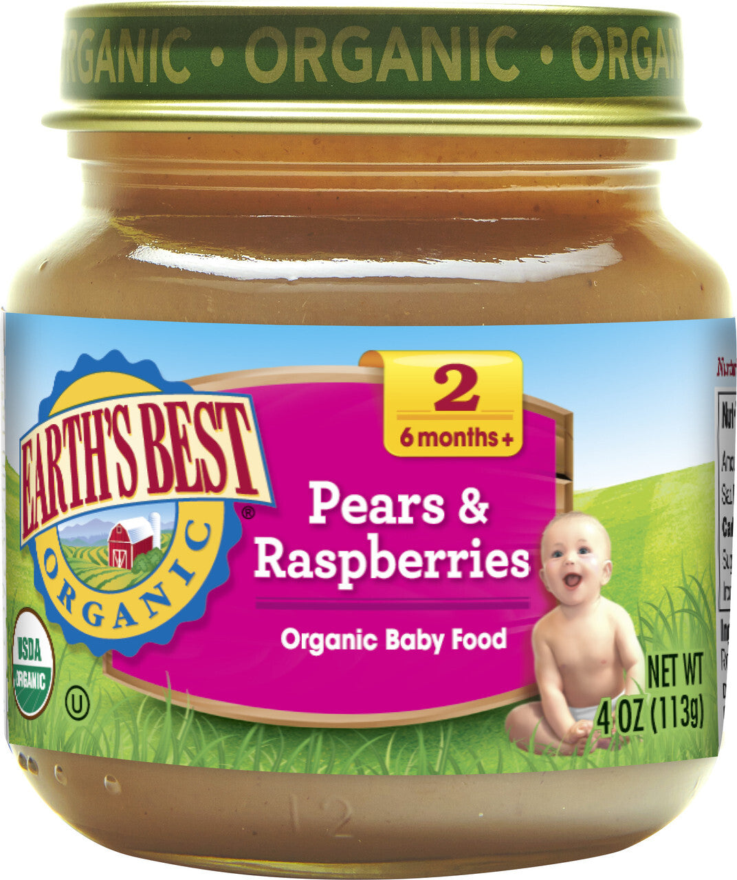 Og2 eb baby fd pear rspb ( 10 x 4 oz   )