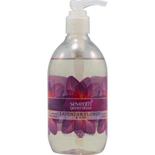 7 gen hand wash lav/mint ( 8 x 12 oz   )