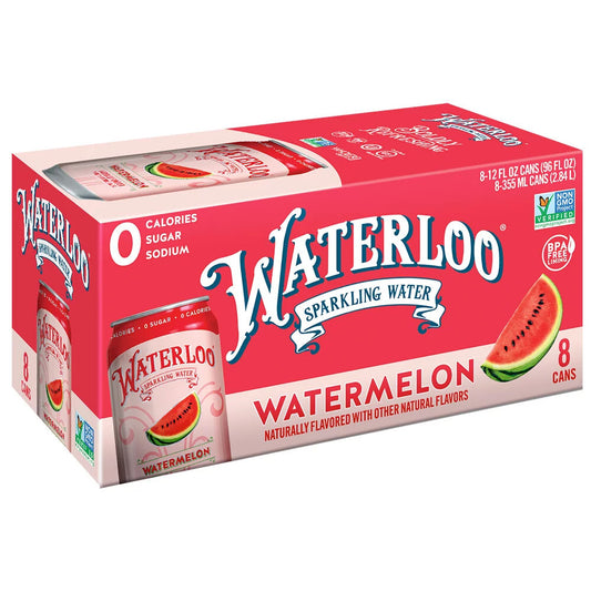 Wtrloo wtrmln spk water ( 3 x 8 pk   )
