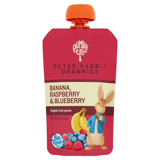 Peter Rabbit Organics RaspberryxBlueberryxBanana (10x4 OZ)