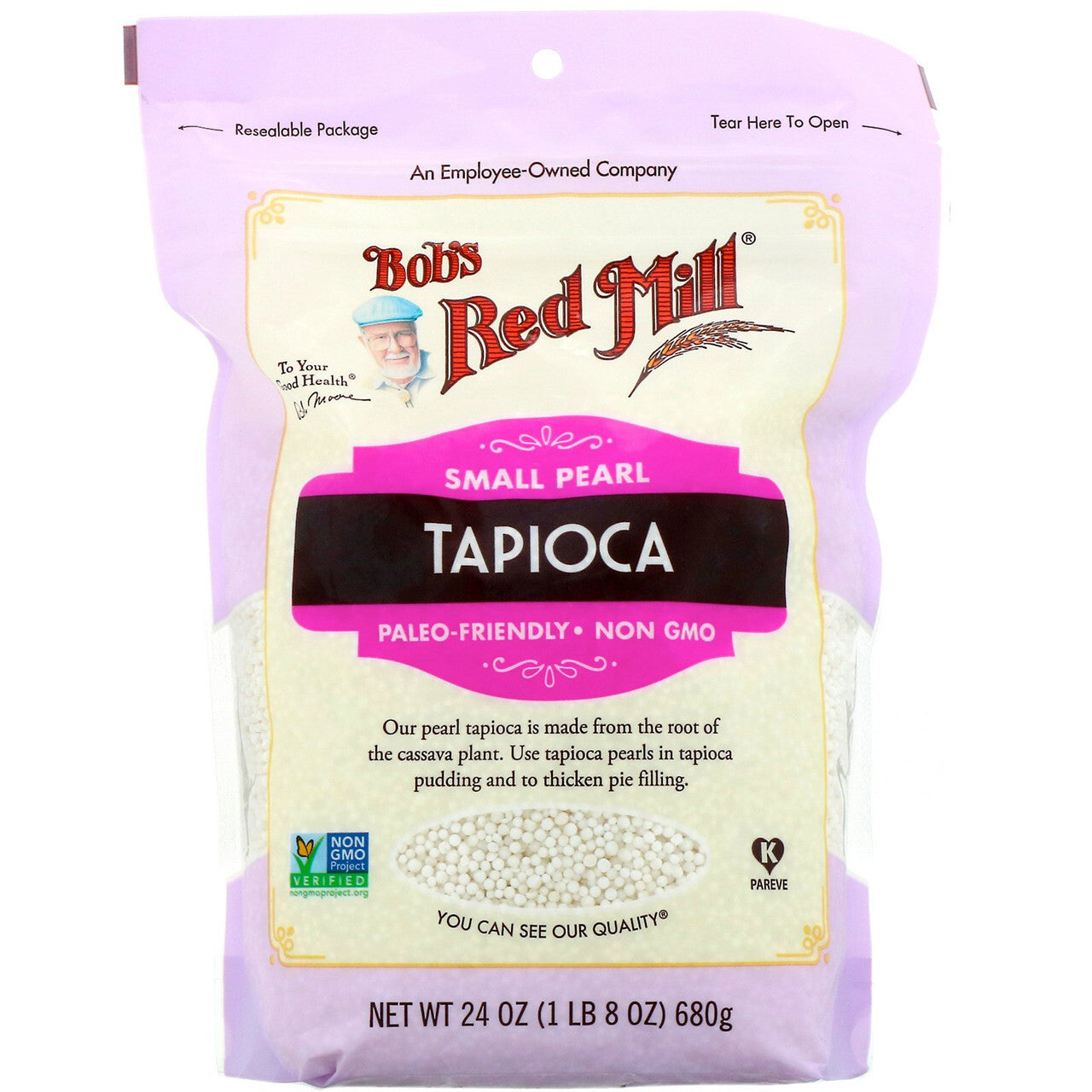 Bobs tapioca pearl small ( 4 x 24 oz   )