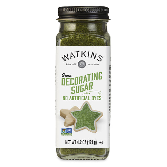Wtkins green deco sugar ( 3 x 4.2 oz   )